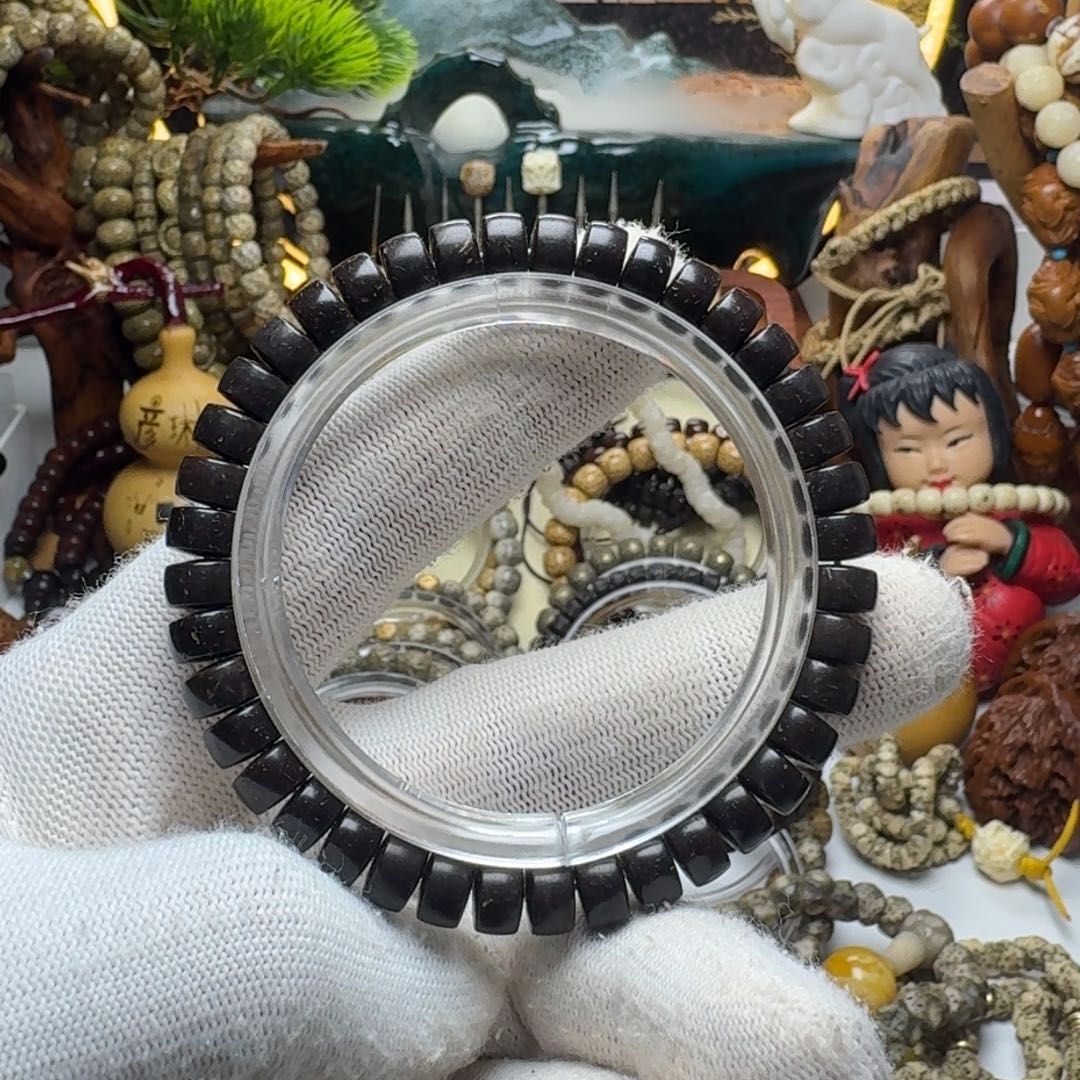 星月菩提手串13号车尺寸8.5椰蒂药片单圈