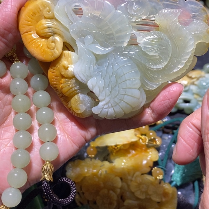 岫玉岫玉吊坠未镶嵌