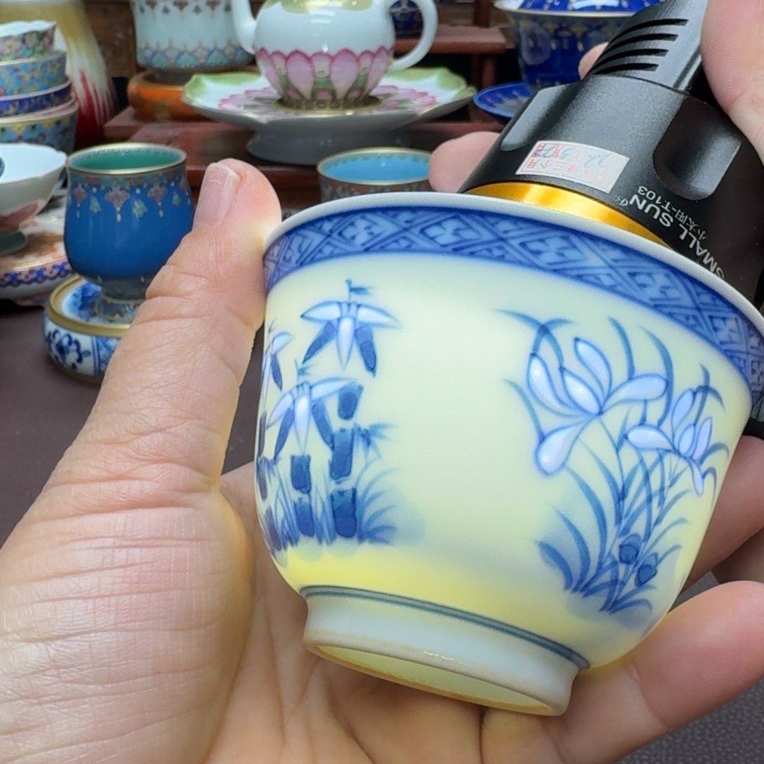 瓷片景德镇仿古手工制作精品展示