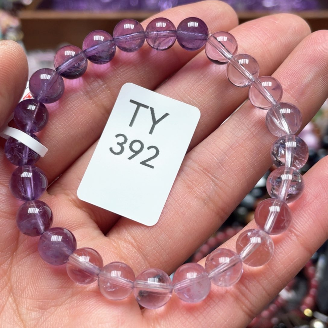 水晶手串未镶嵌多样性