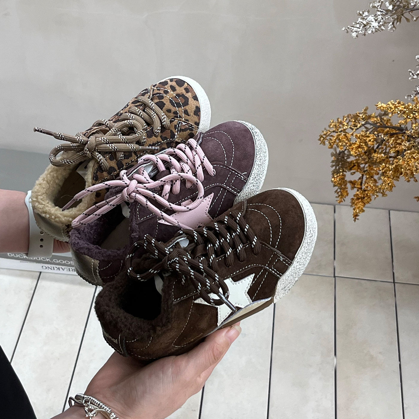 左左家2025秋季新款儿童复古星星板鞋女童男童休闲百搭做旧小脏鞋