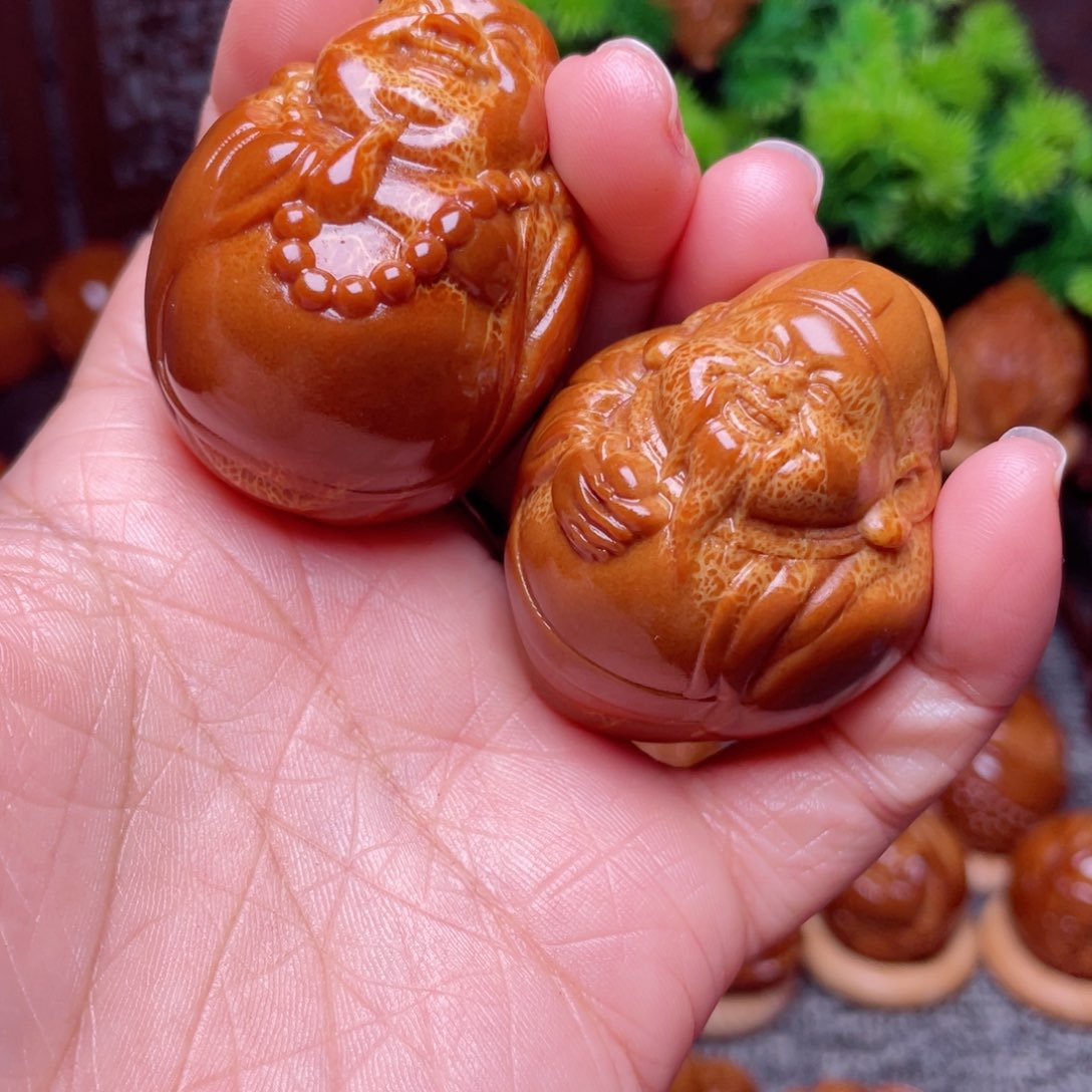 【闪购商品】橄榄核手串/手链38左右财迷一对