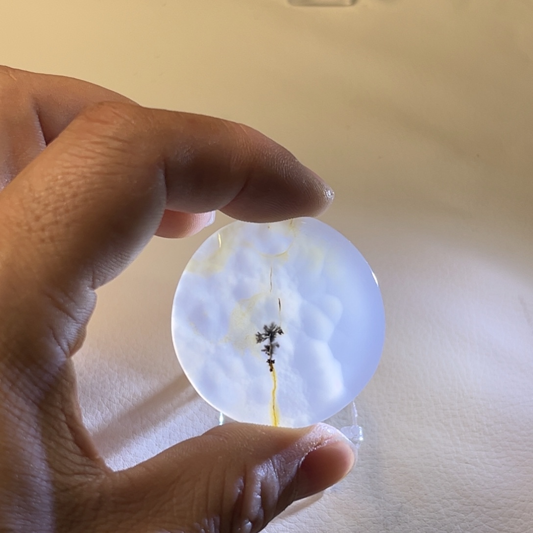 孤***狼玛瑙/玉髓未镶嵌颈饰