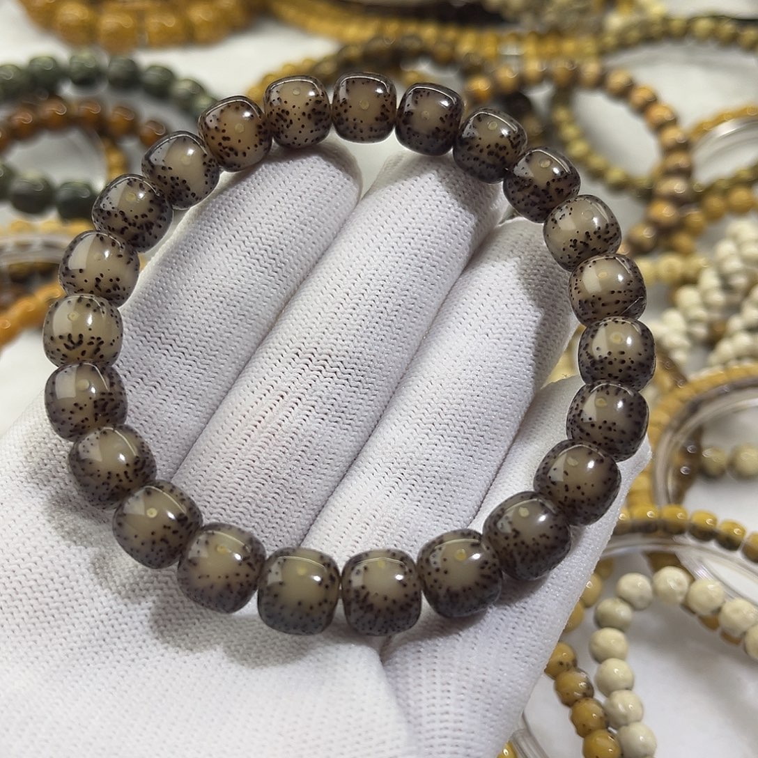 大***噗吊坠星月菩提黑冰