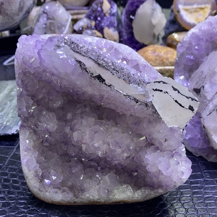 未镶嵌珠宝半成品水晶③**③奇石紫晶