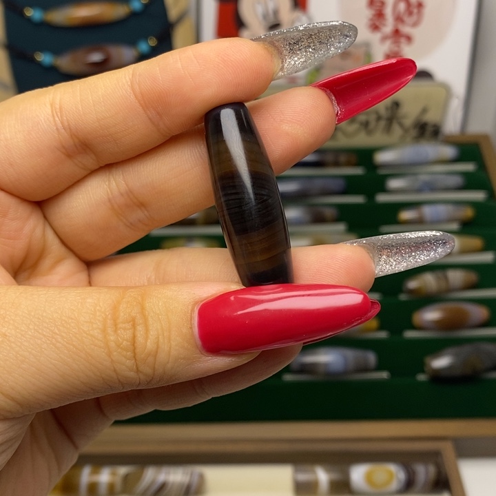 玛瑙/玉髓合金颈饰
