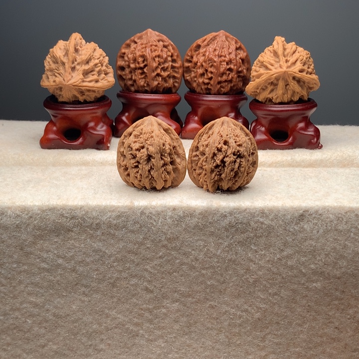 吊坠文玩核桃老款密纹32尺