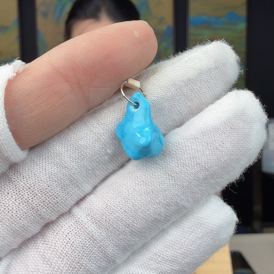 绿松石未镶嵌珠宝奇石