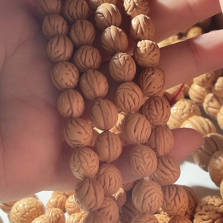 桃核吊坠桃核手串野生126