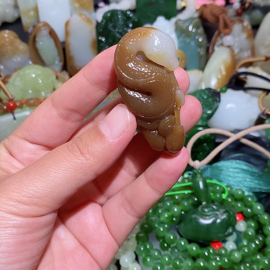 和田玉挂件未镶嵌