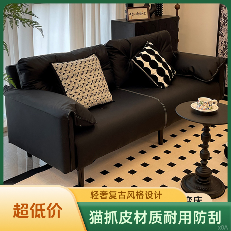 沙发客厅小户型三人双人公寓简约现代出租屋沙发床两用折叠床家用