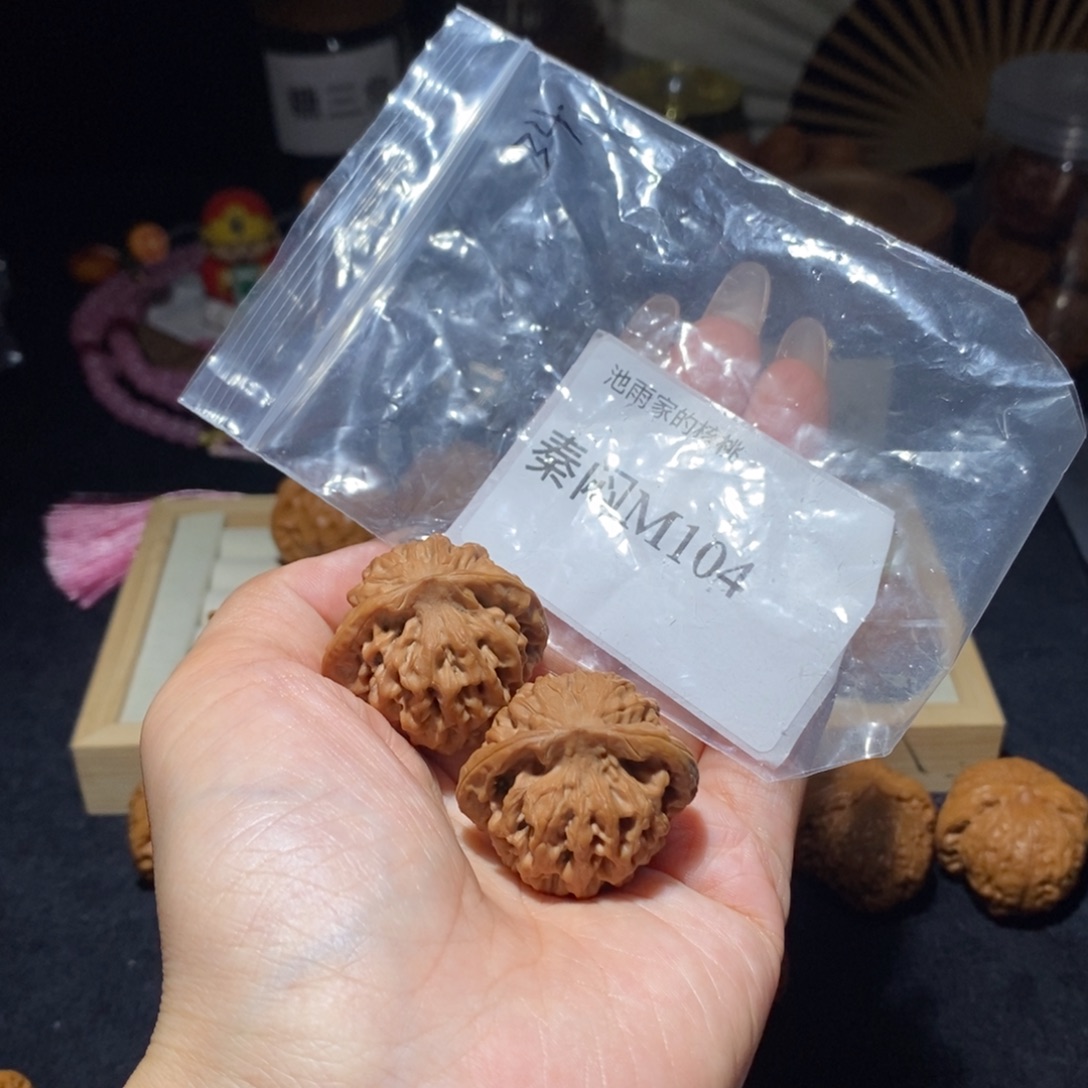 吊坠文玩核桃秦闷34