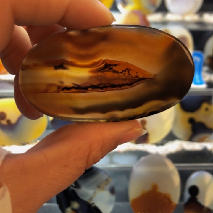 合金玛瑙/玉髓珠宝奇石133