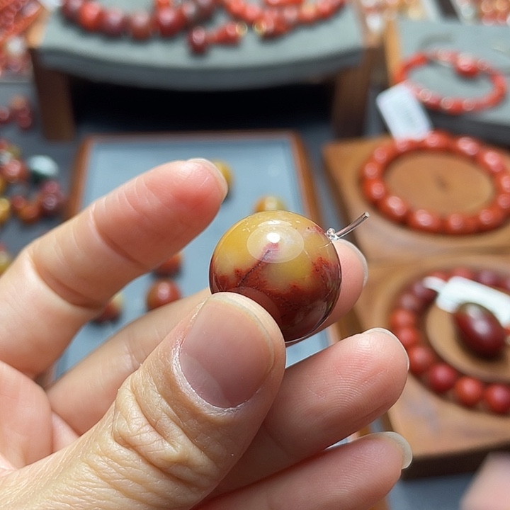 未镶嵌单珠20多样性发1南红玛瑙