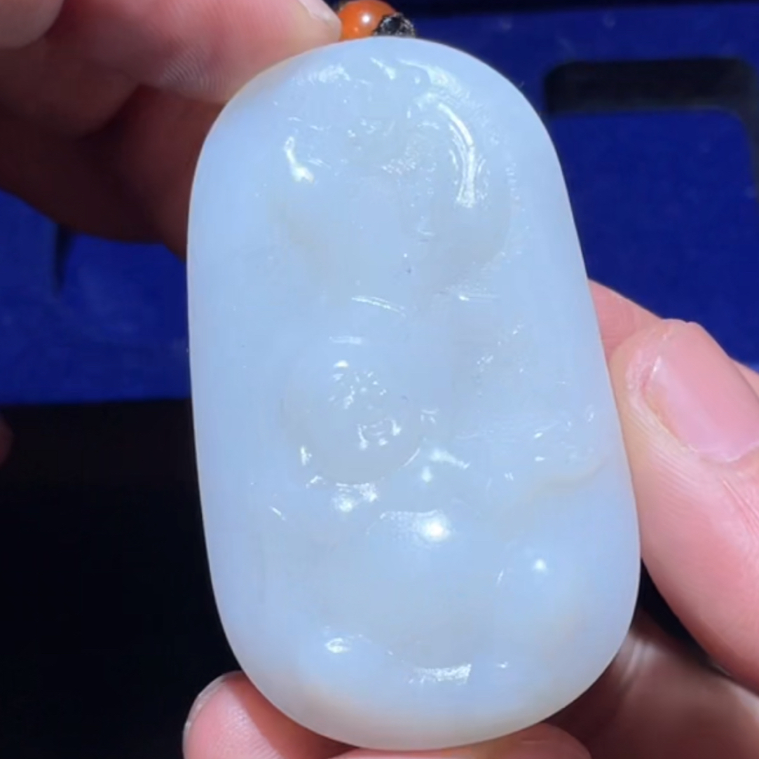 和田玉玉石挂件 d1124拍一发一