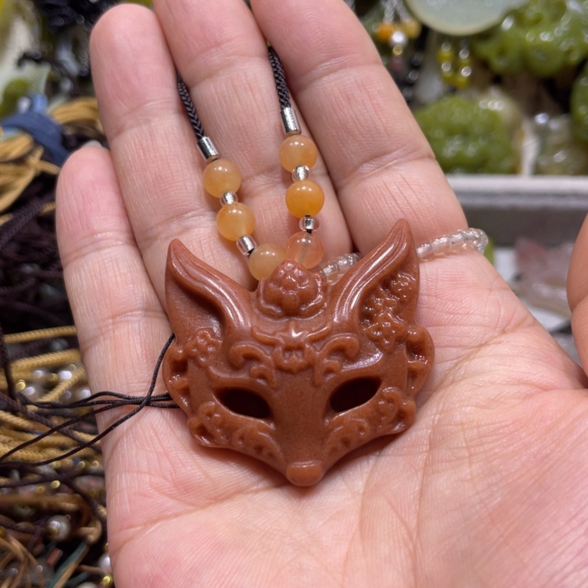 【闪购商品】岫玉颈饰未镶嵌98吊坠