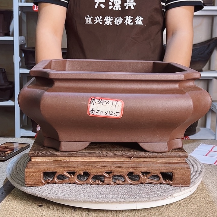 紫砂花盆等都是由