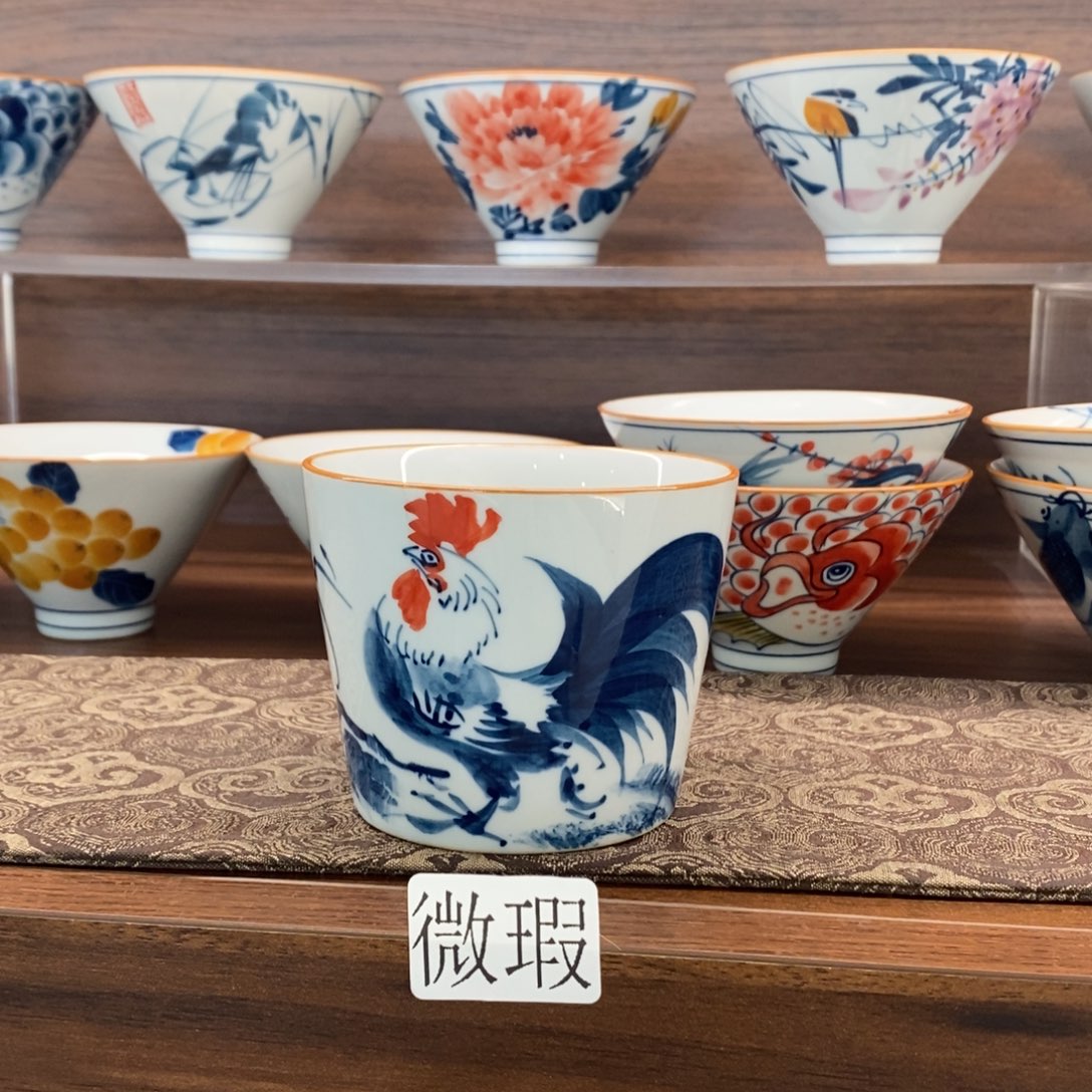 釉下彩手工绘制手工绘制