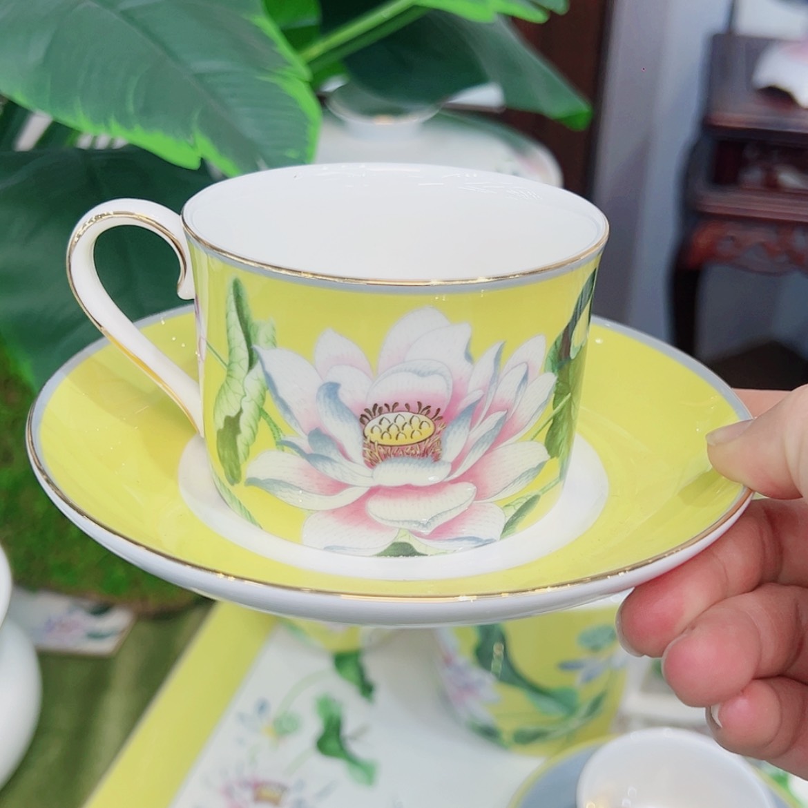 【闪购商品】骨瓷咖啡杯碟