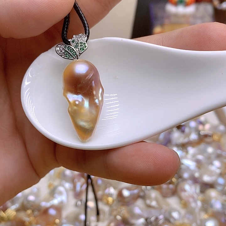 淡水珍珠未镶嵌颈饰413