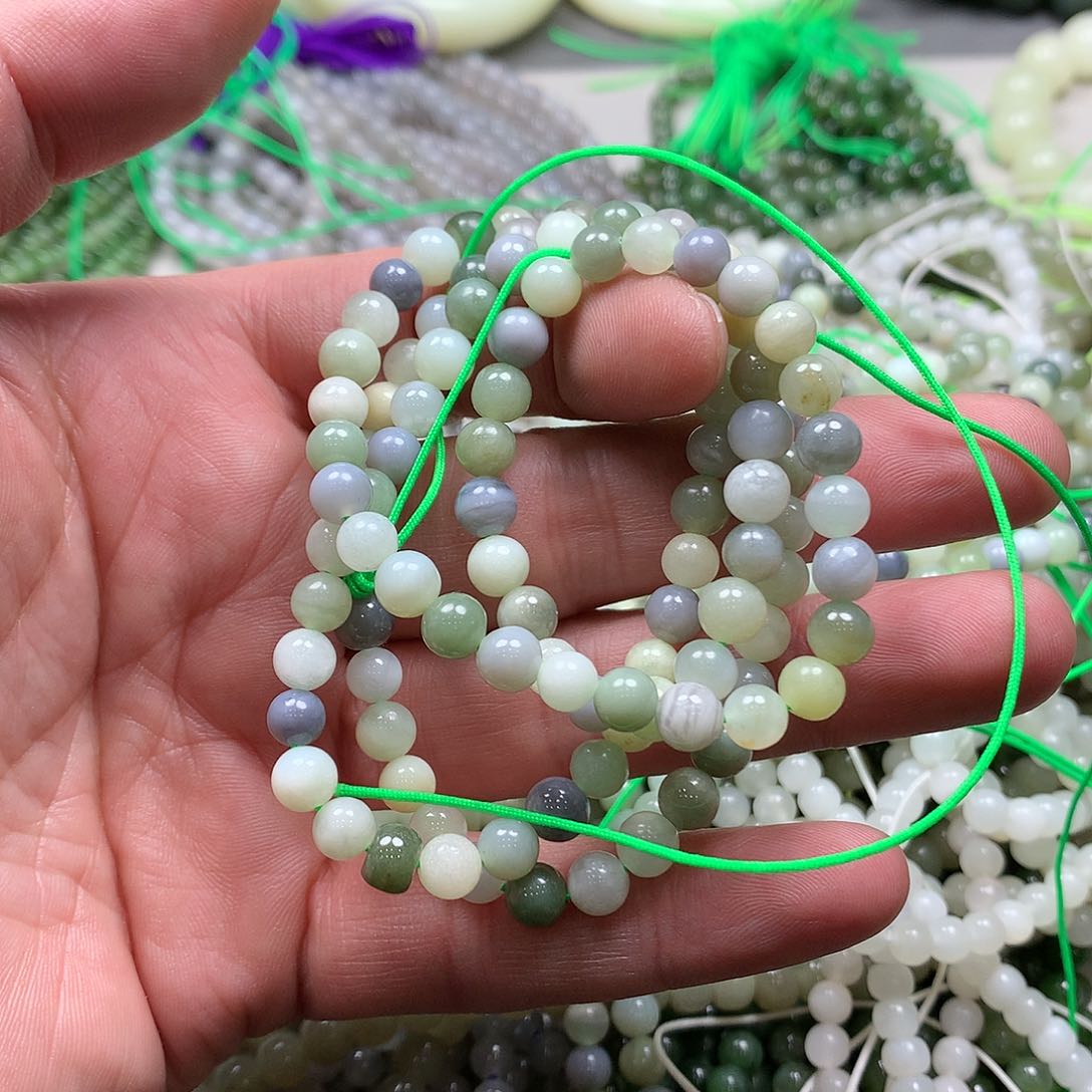 和田玉手链未镶嵌