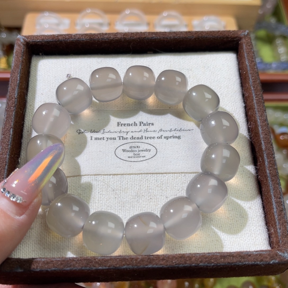 玛瑙/玉髓合金手链