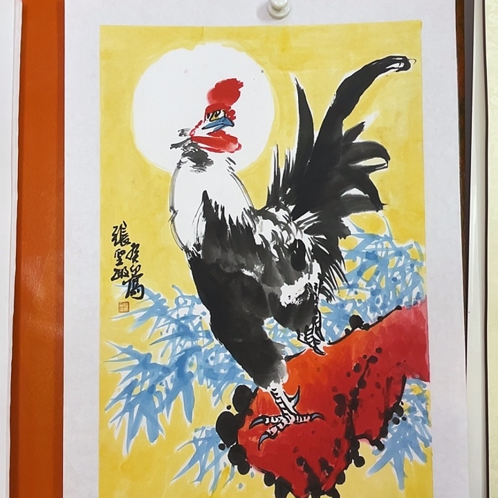 国画张圣敏先生纯手绘作品