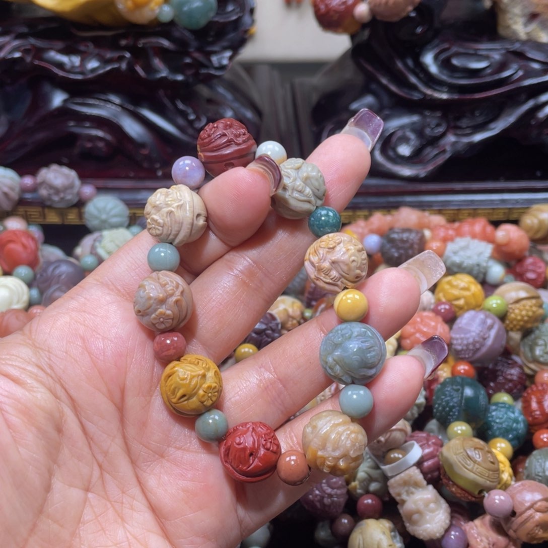 石英质玉手链未镶嵌