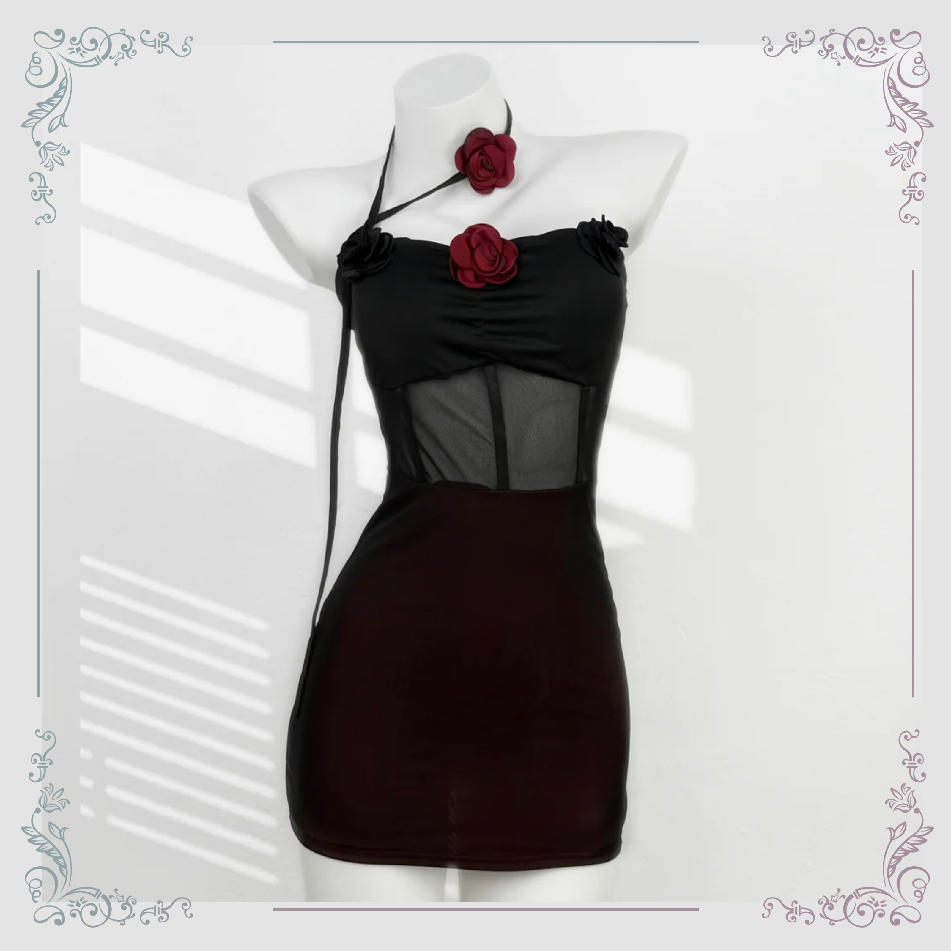 【露露衣橱】玫瑰公主裙