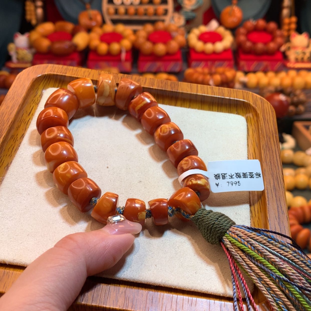 【闪购商品】蜜蜡手串未镶嵌蜜蜡手串