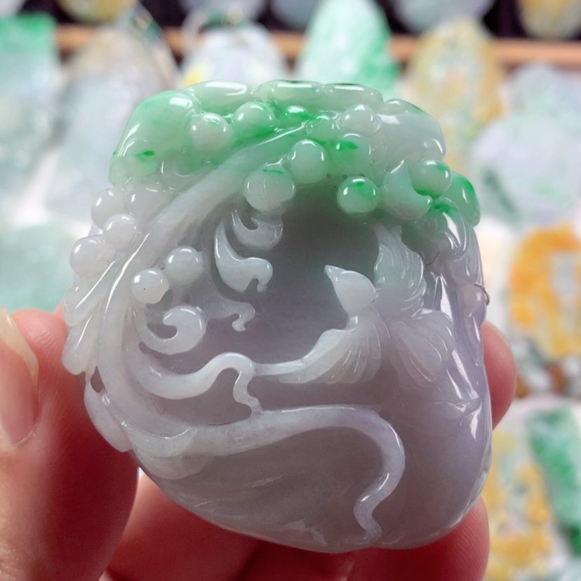 【闪购商品】翡翠吊坠(不含链)未镶嵌