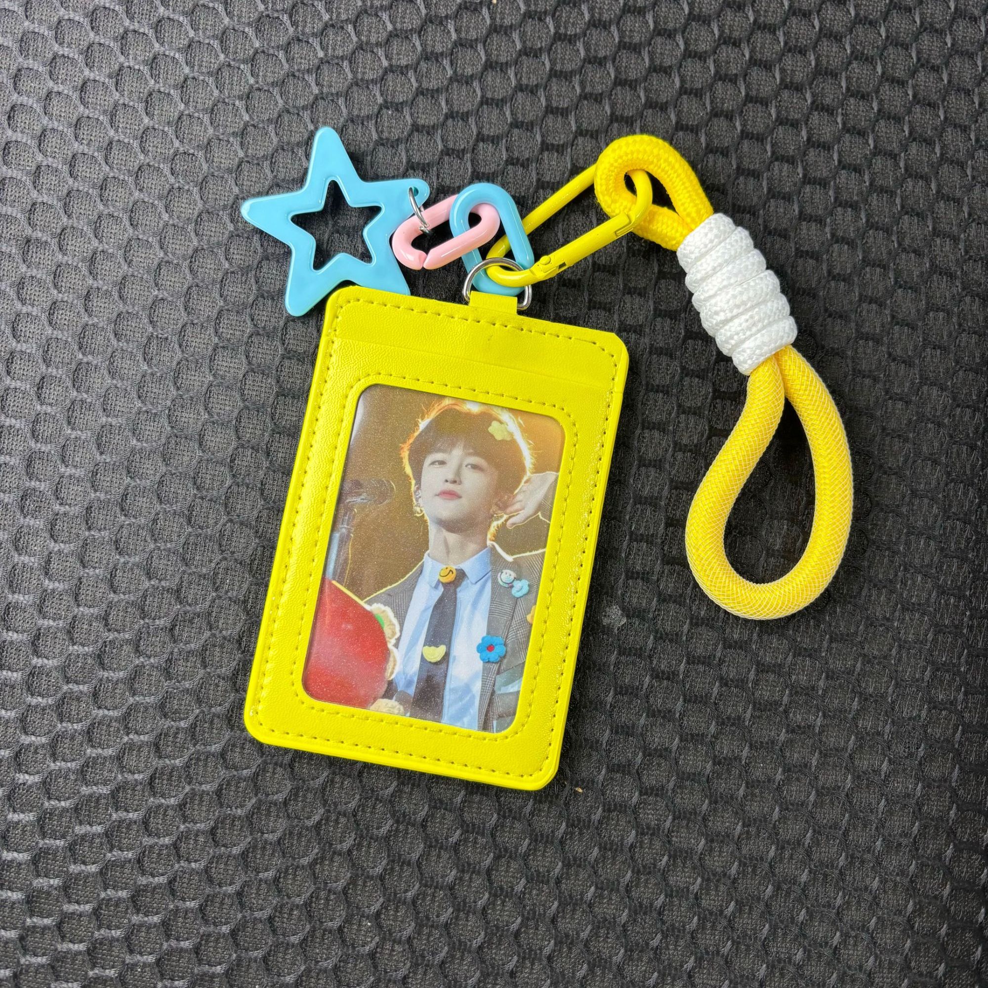 【有小卡 三选一】多巴胺纯色卡套PU皮质追星小卡保护套三寸