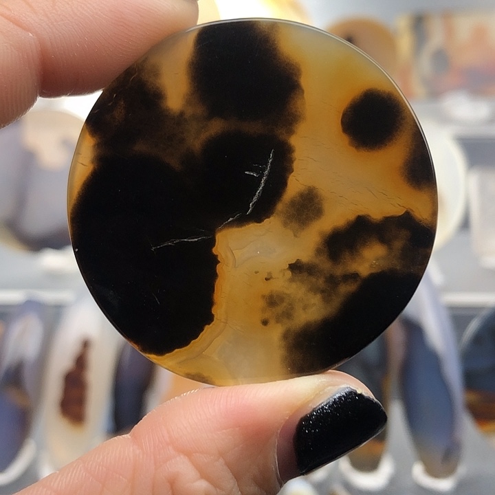 查罗石未镶嵌珠宝半成品111