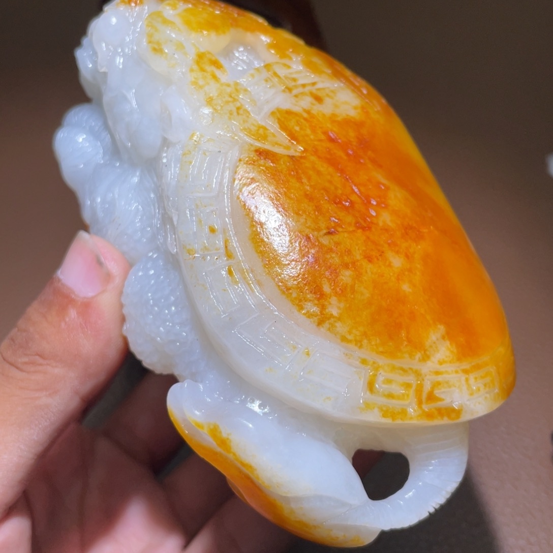 和田玉未镶嵌颈饰圆*D