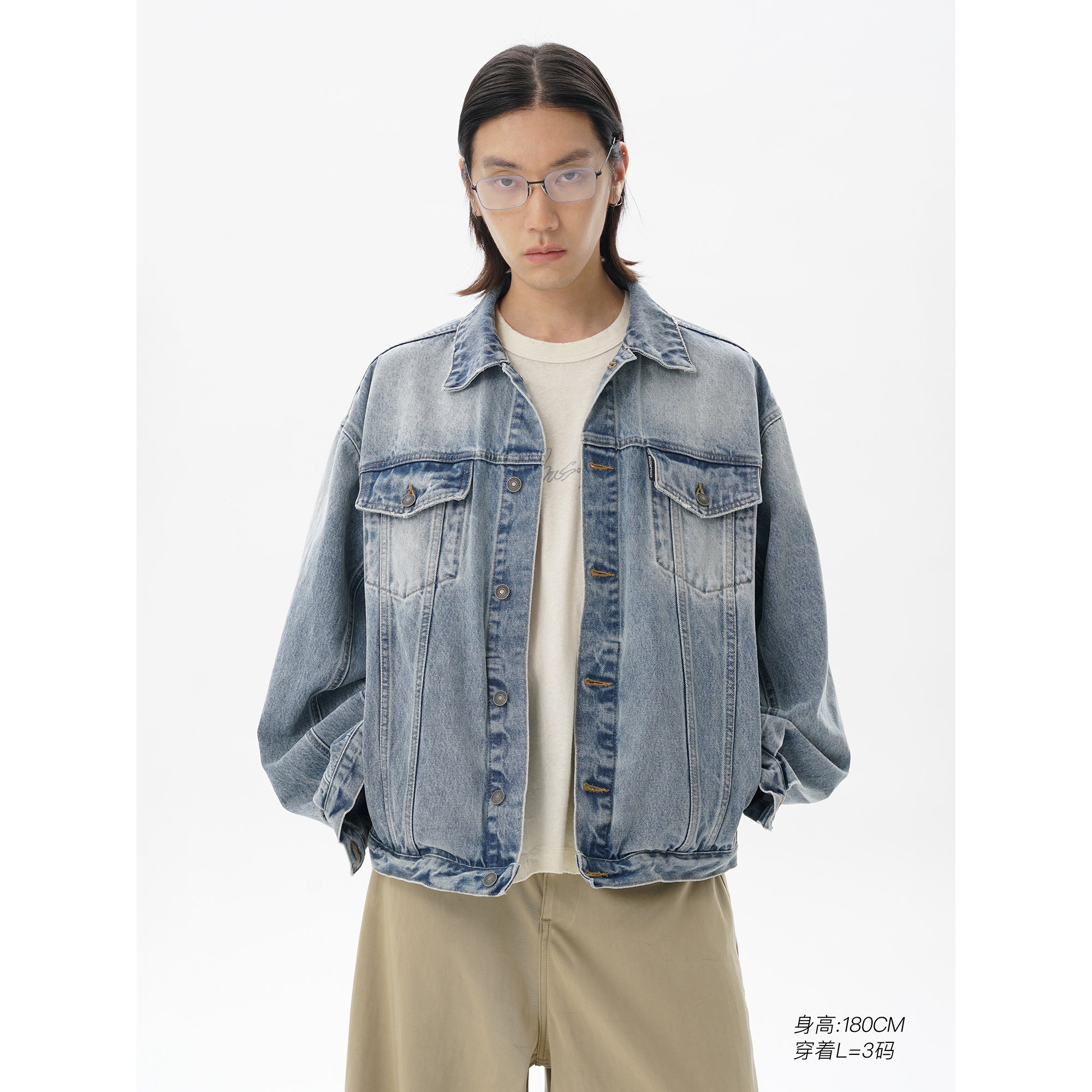 MASONPRINCE*复古进阶 Classic环保洗水结构牛仔夹克