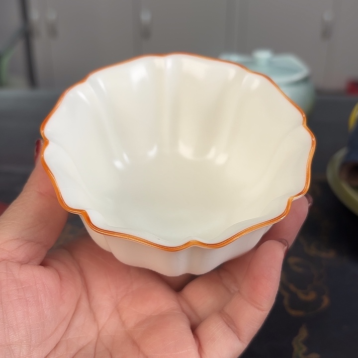 瓜***兮龙泉云间青瓷小米茶器