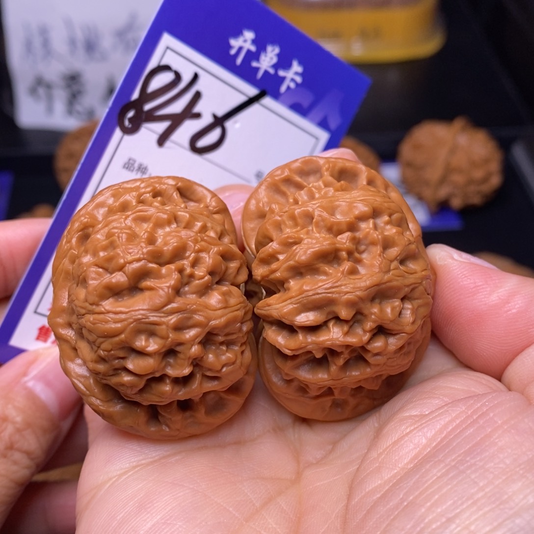 文玩核桃把件846号宫灯44尺全品