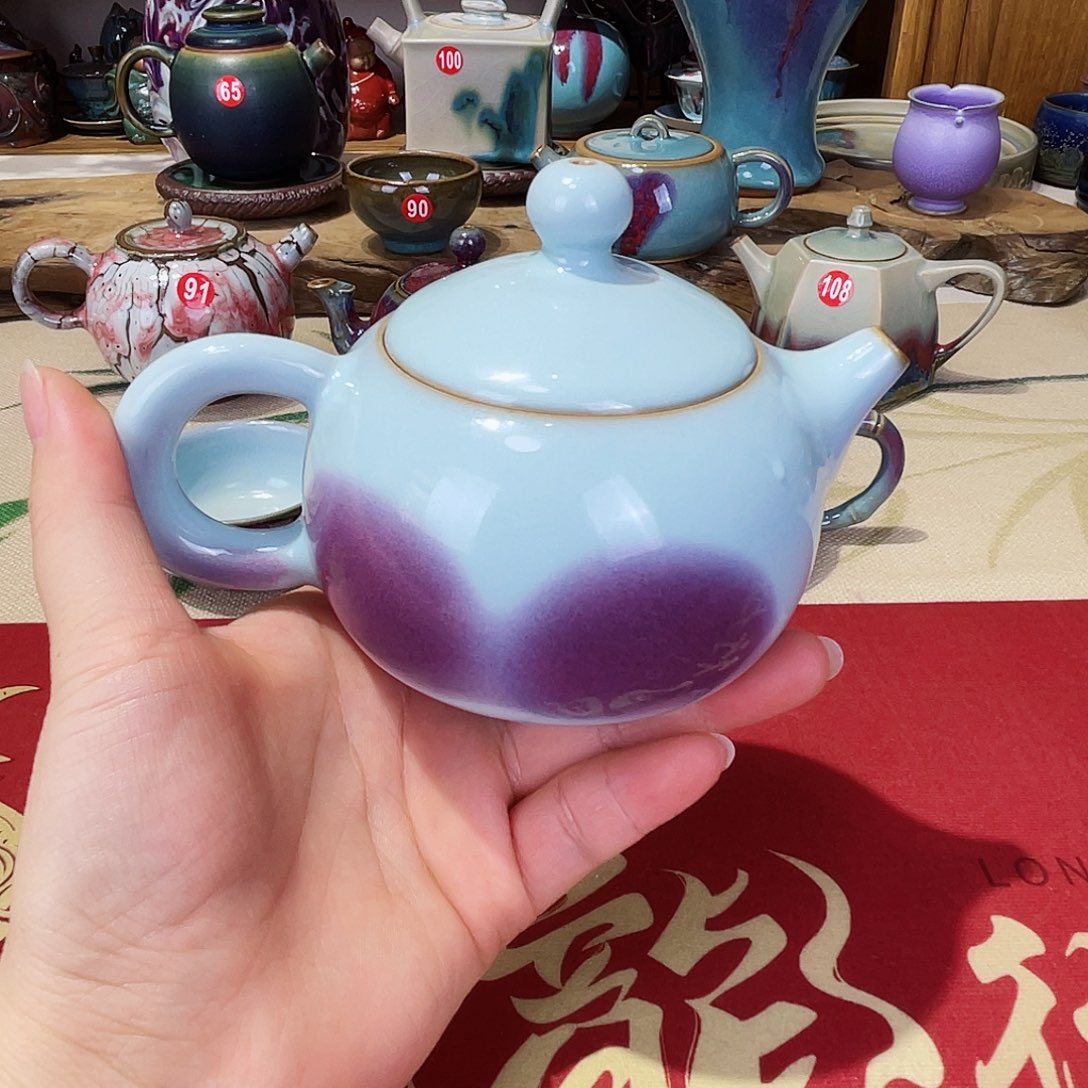 壶禹州钧瓷艺术作品