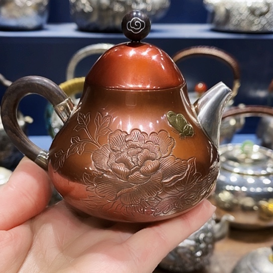 同胞银的泡茶壶这个价格实在是太便宜了