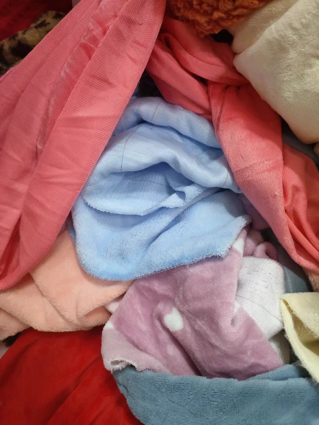 绒布头50厘米大小都是彩色