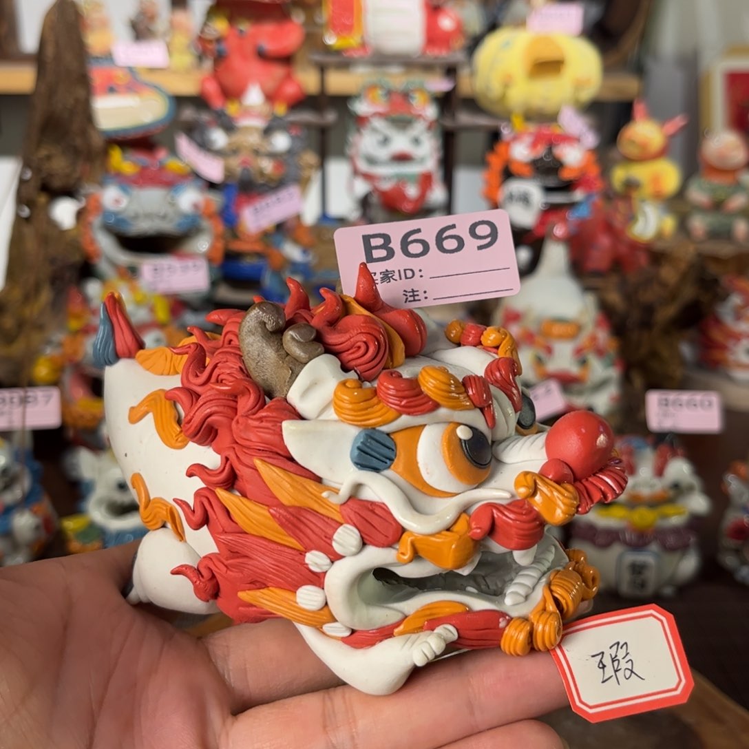 泥塑纯手工茶宠摆件