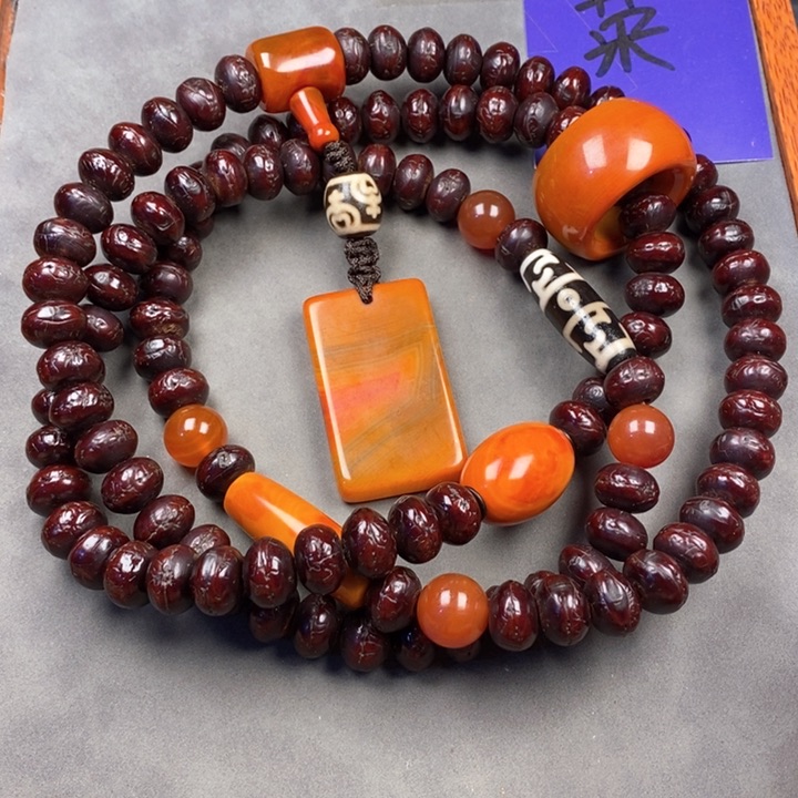 凤眼菩提吊坠凤眼