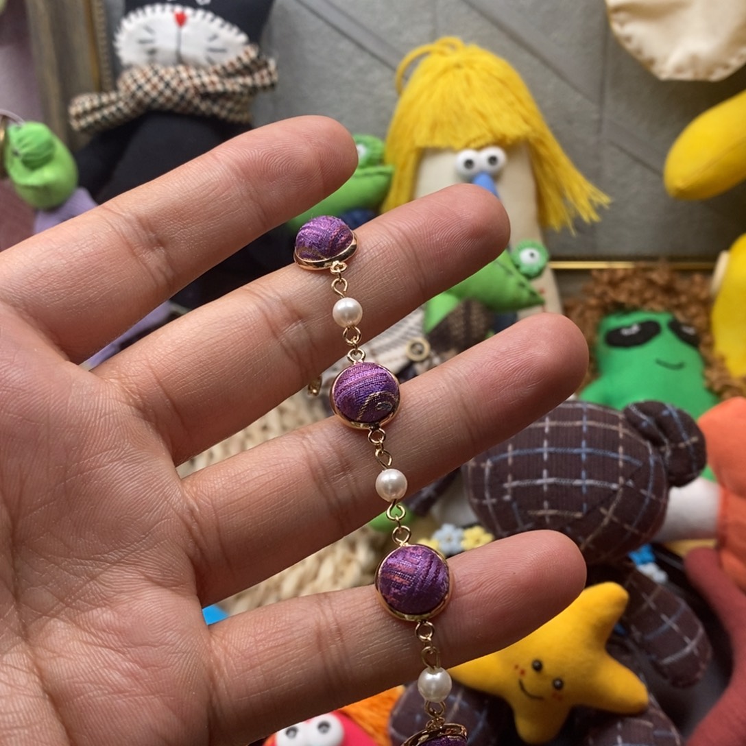 棉亚麻手链的长度