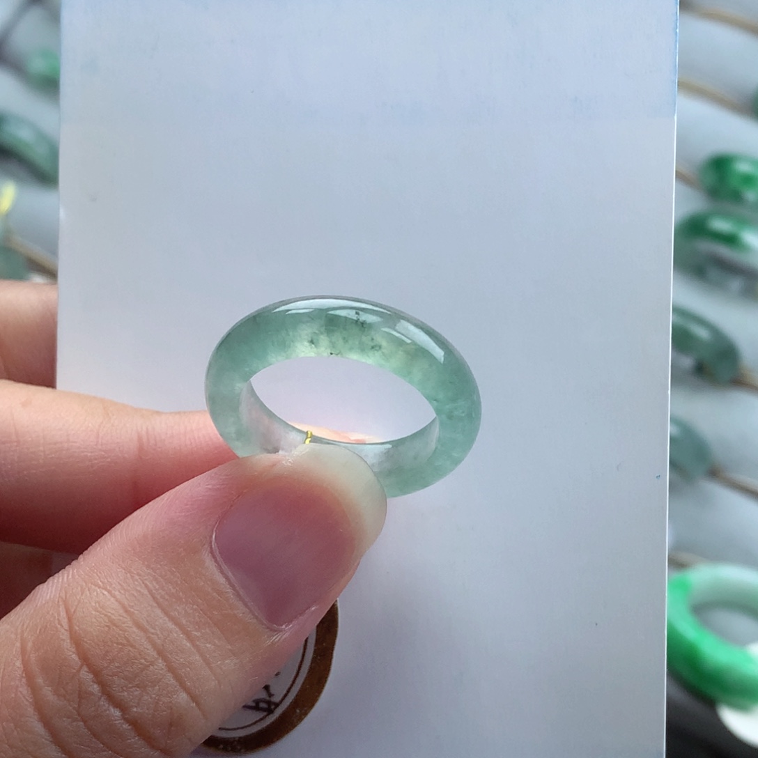 未镶嵌戒指翡翠15号