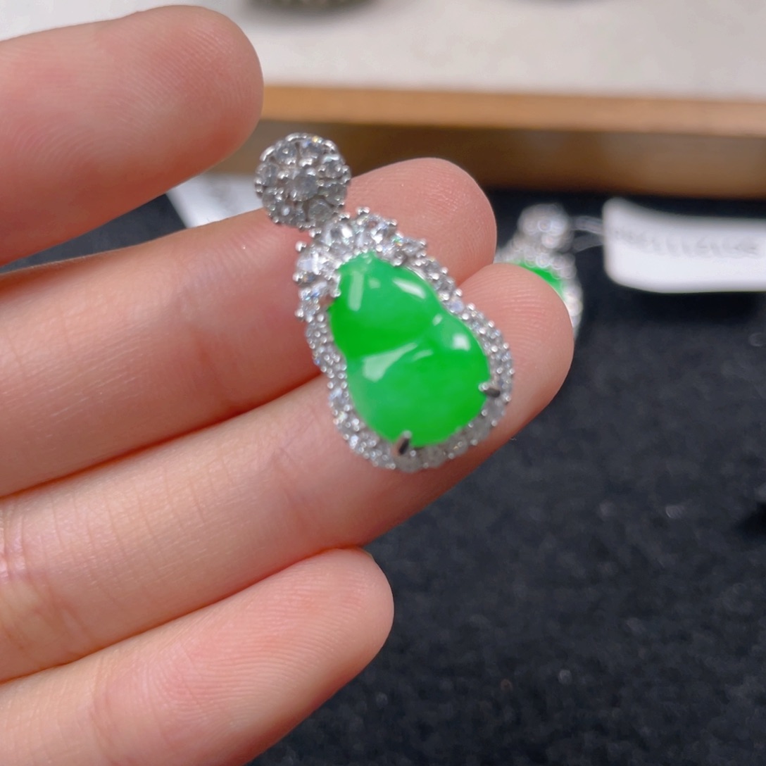 翡翠颈饰银S925镶嵌k k k k