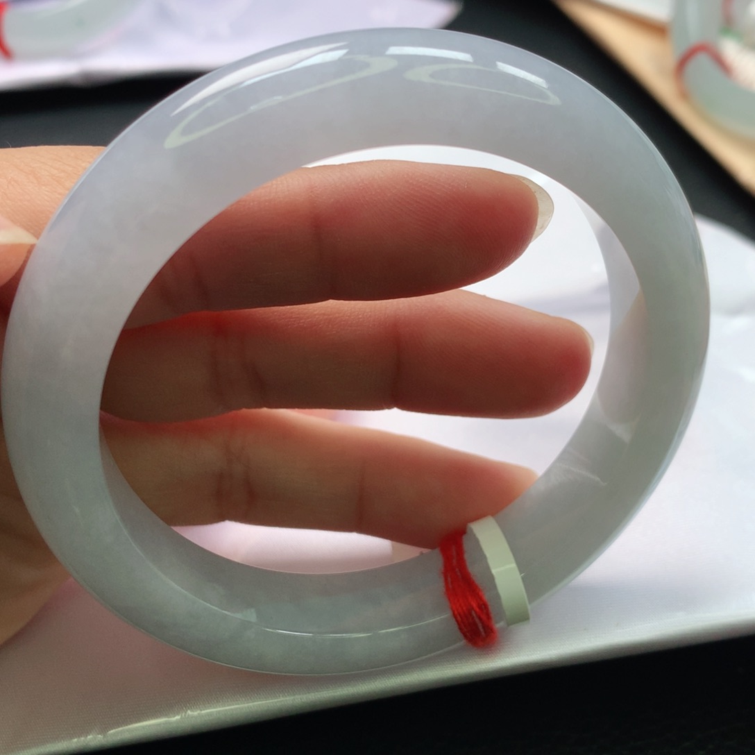 翡翠手镯未镶嵌缅甸58.59