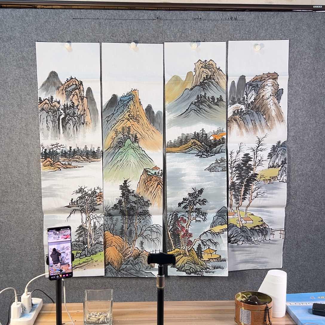 国画781 牡丹花是世界著名花卉
