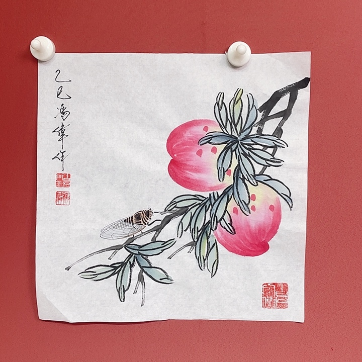 国画冯老师手绘作品