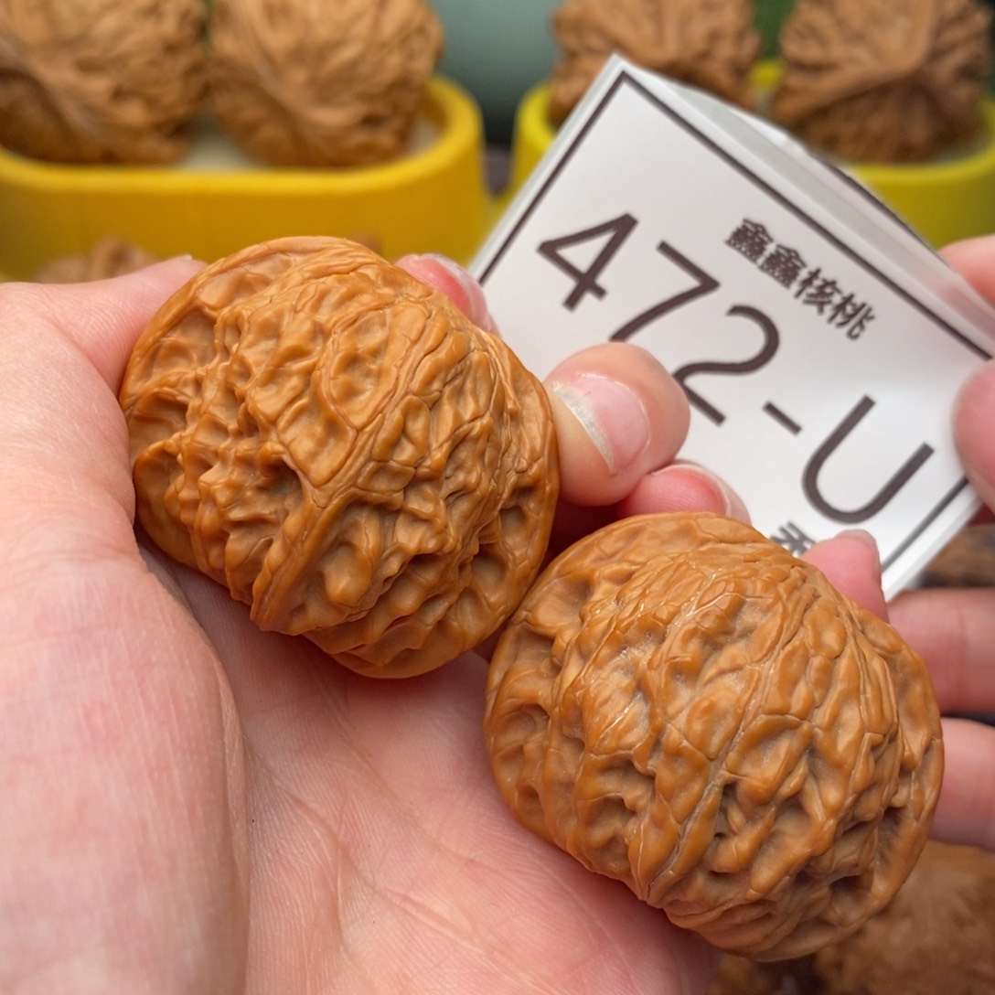 文玩核桃把件正磨40
