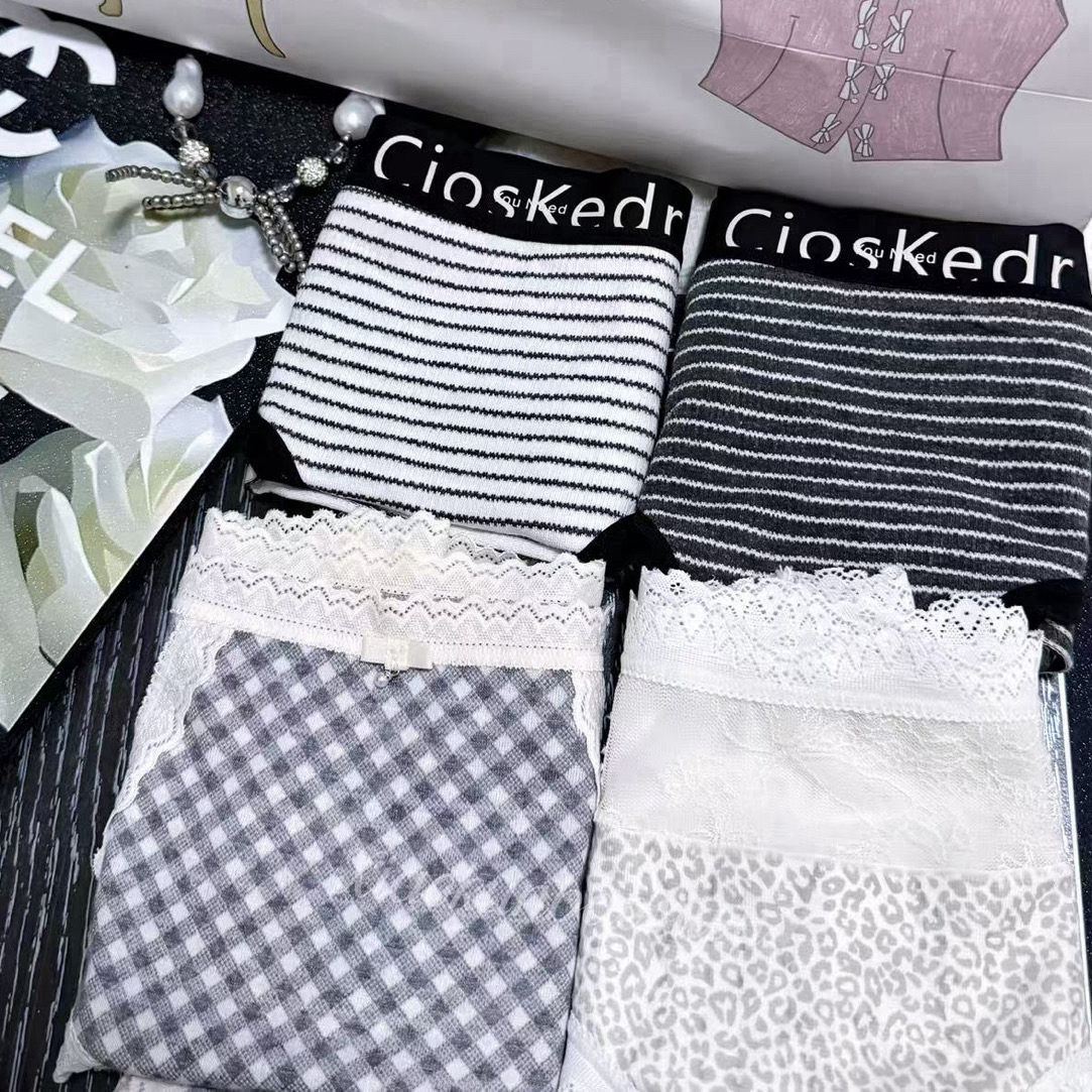 《团车1月3日》韩系中腰全棉抗菌莫代尔桑蚕丝新款内裤